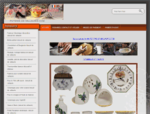 Tablet Screenshot of poterie-de-vallauris.com